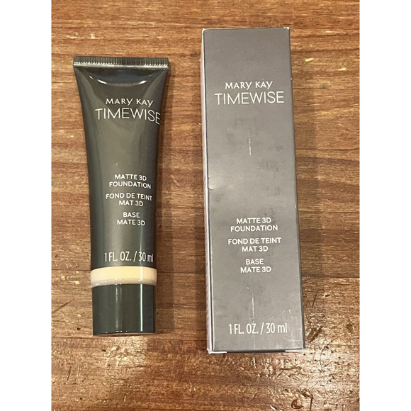 Mary Kay Timewise Matte 3D Liquid Foundation - Ivory N 160 NEW - Picture 1 of 2